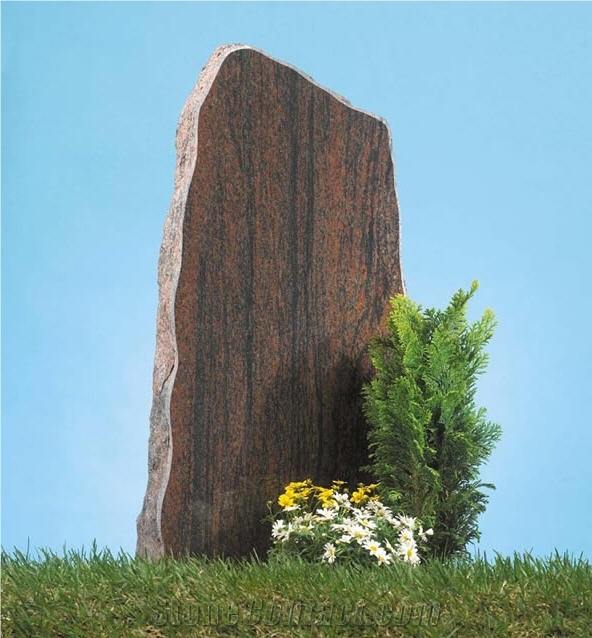 Hallandia Granite Polished Gravestone