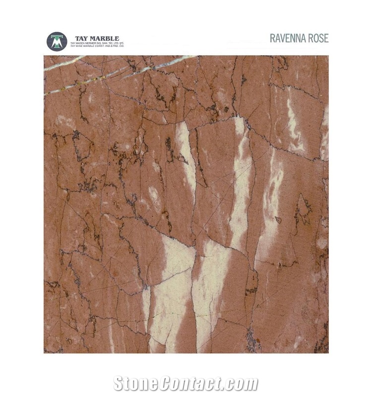 Ravenna Rosa Marble Slabs & Tiles, Ravenna Rose Marble