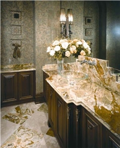 Yellow Onyx Countertop