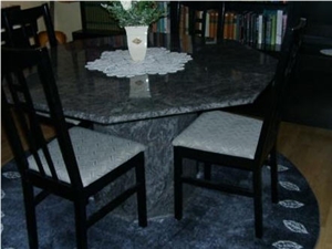 Dining Table in Visag Blue 20 mm Granite Dining Table in Visag Blue 20 mm Granite
