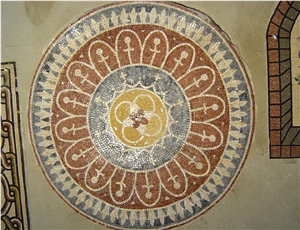 Natural Stone Mosaic Medallions