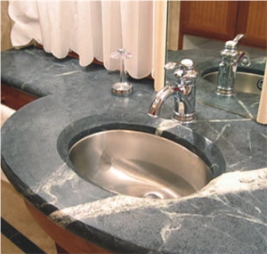 Beleza Grey Soapstone Vanity Top
