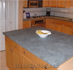 Grey Soapstone Countertop