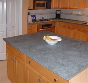 Grey Soapstone Countertop