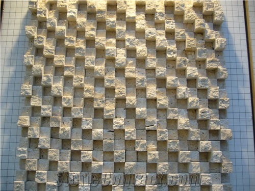 Beige Marble Mosaic Tile