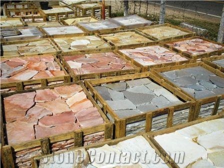 Calypso Gold Quartzite Flagstone