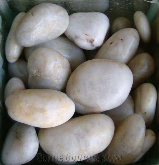 White Marble Pebble Stone
