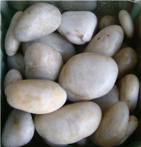 White Marble Pebble Stone