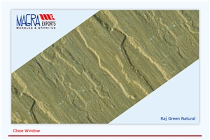 Raj Green Natural Sandstone