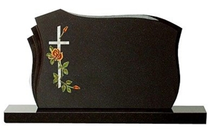 Black Granite Gravestone,Headstone