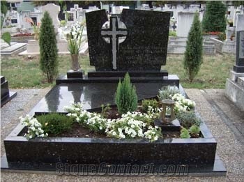Black Galaxy Granite Monuments, Tombstones