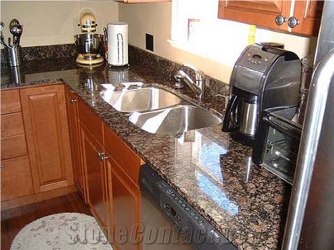 Baltic Brown Granite Countertop