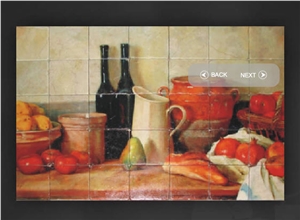 Marble Inlay Mosaic Pictures,Art Works
