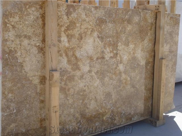Noce Travertine Colourful Slabs, Konya Noce Travertine Slabs & Tiles