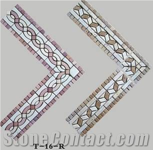 Marble Mosaic Border Lines,Moding Good Design
