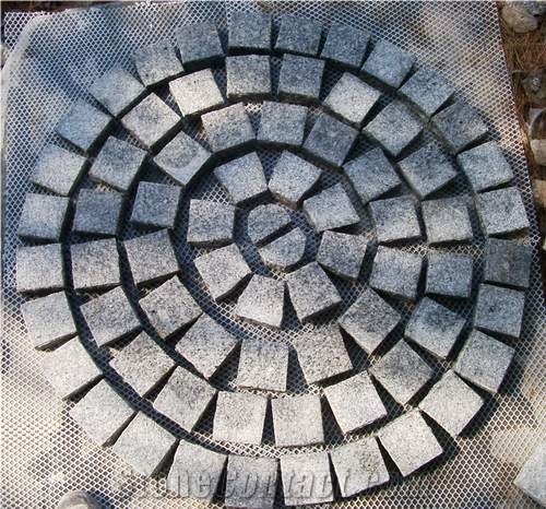 China Factory Direct 10x10cm, 9x9cm G603 Grey Granite Cubes, All Sides Split or Surface Flamed, Sawn Paving Stone