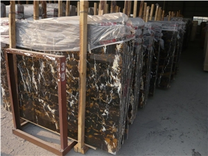 Portoro Gold Marble,Brown Marble ,Yellow Marble, Marble Tiles, Marble Countertops. Walling Tiles