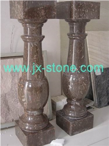 China Emperador Dark Marble Baluster