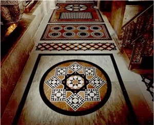 Miscellaneous - Mosaic, Marble Medallions