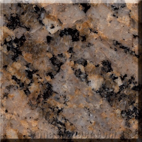 Giallo Fiorito Granite Slabs & Tiles, Brazil Yellow Granite