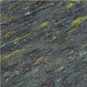 Verde Dorato Granite Slabs & Tiles, Italy Green Granite