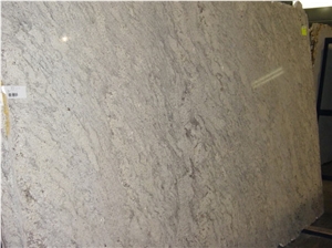 Bianco Romano Granite Slab, Brazil White Granite