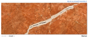 Rosso Alicante Marble Slabs & Tiles, Spain Red Marble