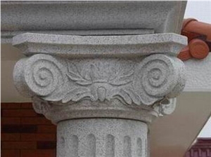 Grey Granite Column Base Grey Granite Column Base