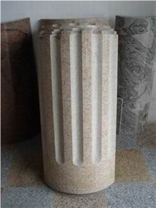 Yellow Granite Column Shaft