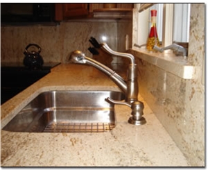 Yellow Granite Countertop