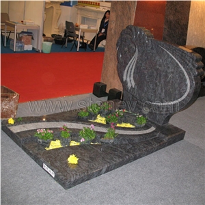Ocean Blue Granite Monument & Tombstone