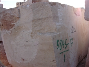 Iran White Travertine Block