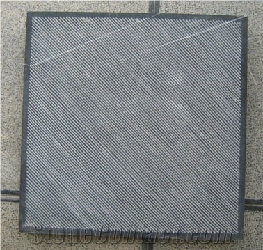 Vietnam Blue Stone Chiseled Slabs & Tiles, Viet Nam Grey Blue Stone