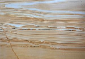 Teak Wood Marble Slabs & Tiles, Pakistan Yellow Marble