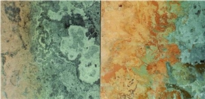 Rustic Yellow Slate Slabs & Tiles