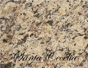 Santa Cecilia Light Granite Slabs & Tiles, Brazil Yellow Granite