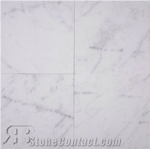 Bianco Venato Marble 12x12
