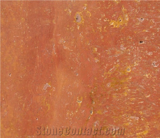 Red Soraya Travertine Slabs & Tiles, Iran Red Travertine