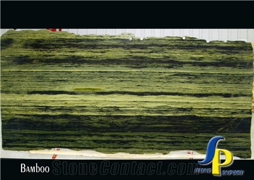 Green Bamboo Granite Slabs