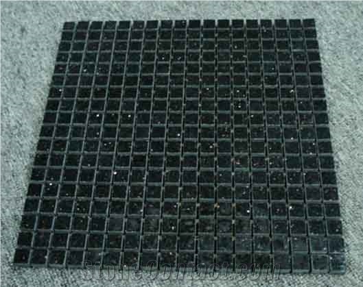 Black Galaxy Granite Mosaic
