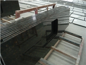 Tan Brown Granite Kitchen Countertops, Kitchen Island Tops, Engineered Stone Kitchen Countertops