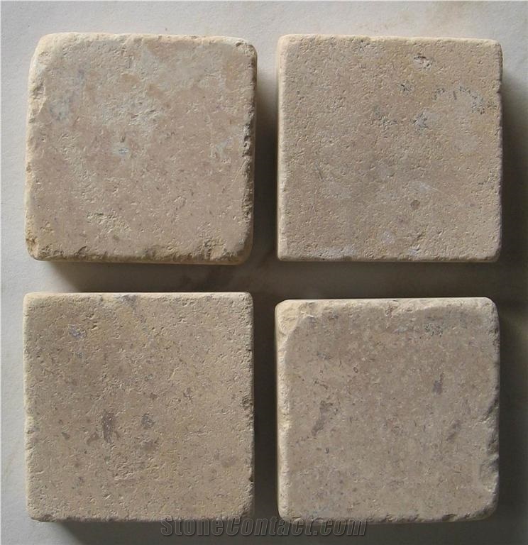 Zhenfeng Wooden Yellow Limestone Slabs & Tiles