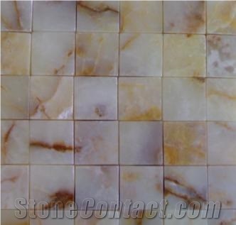 White Onyx Mosaic