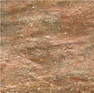 Copper Quartzite Slabs & Tiles, India Red Quartzite
