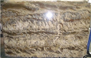 Brazil Yellow Granite Slab