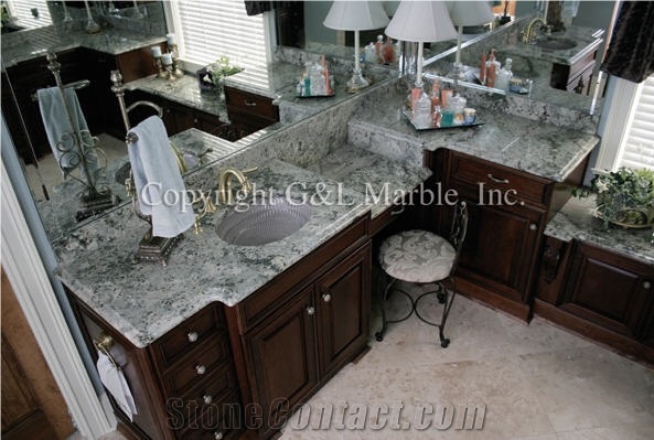 Manhattan Green Vanity Top