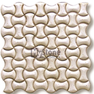 Cast Stone Beige Limestone Mosaic