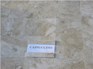 Cappucino Beige Marble Floor Tile, Turkey Beige Marble Cappucino Beige Marble Floor Tile, Turkey Beige Marble