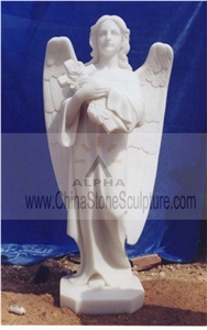 Supply White Marble Statues,Angel Sculpture Supply White Marble Statues,Angel Sculpture