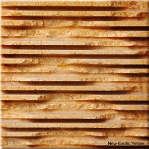 New Exotic Yellow Stone Wall Cladding, Yellow Sandstone Wall Cladding